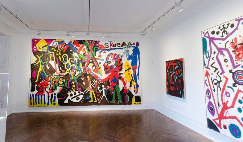 A.R.Penck: Systems: Felt Works and Paintings