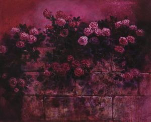 Morning Mist Garden, 2016; acrylic paint on canvas; 31 ½ x 39 3:8 in. (80 x 100 cm.).png__PID:7c436411-dc4a-4158-9313-88ad364e6efe