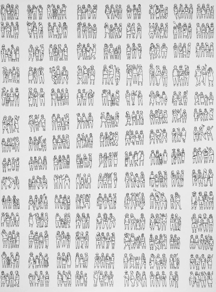 126 Families, 2017 Rì Galerie 日空間 product_description Painting.
